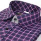金安德森 紫色格紋保暖窄版長袖襯衫 product thumbnail 1