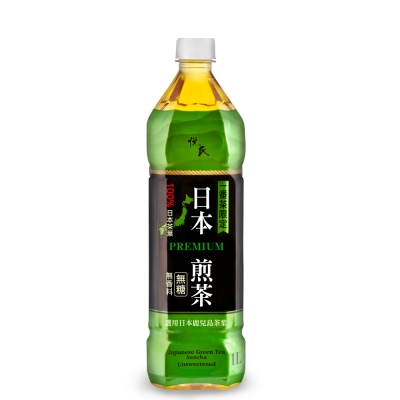 悅氏 日本煎茶(1000mlx12瓶)