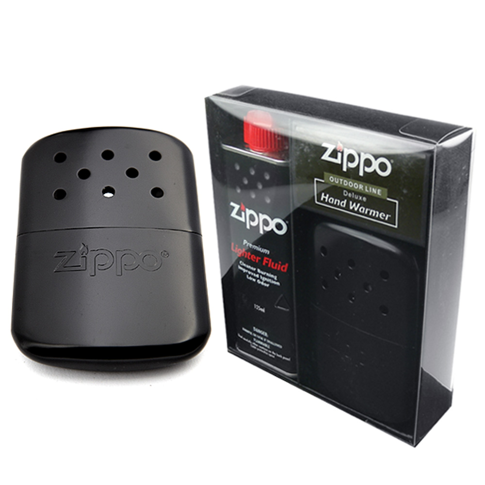 【ZIPPO】白金懷爐~美版-黑色烤漆款