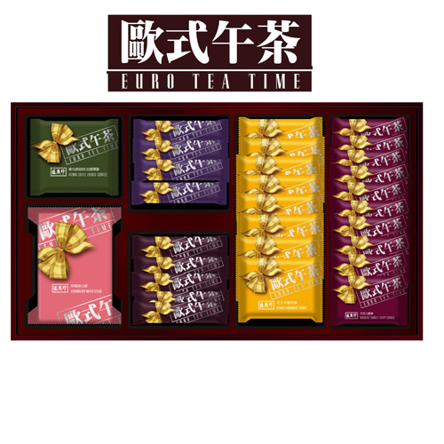 盛香珍 歐式午茶餅乾精選禮盒(580g)