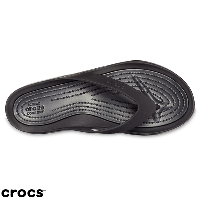 Crocs 卡駱馳 (女鞋) 激浪女士人字拖 204974-060