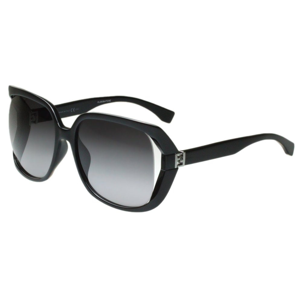 FENDI 時尚太陽眼鏡 (黑色)FF0053S