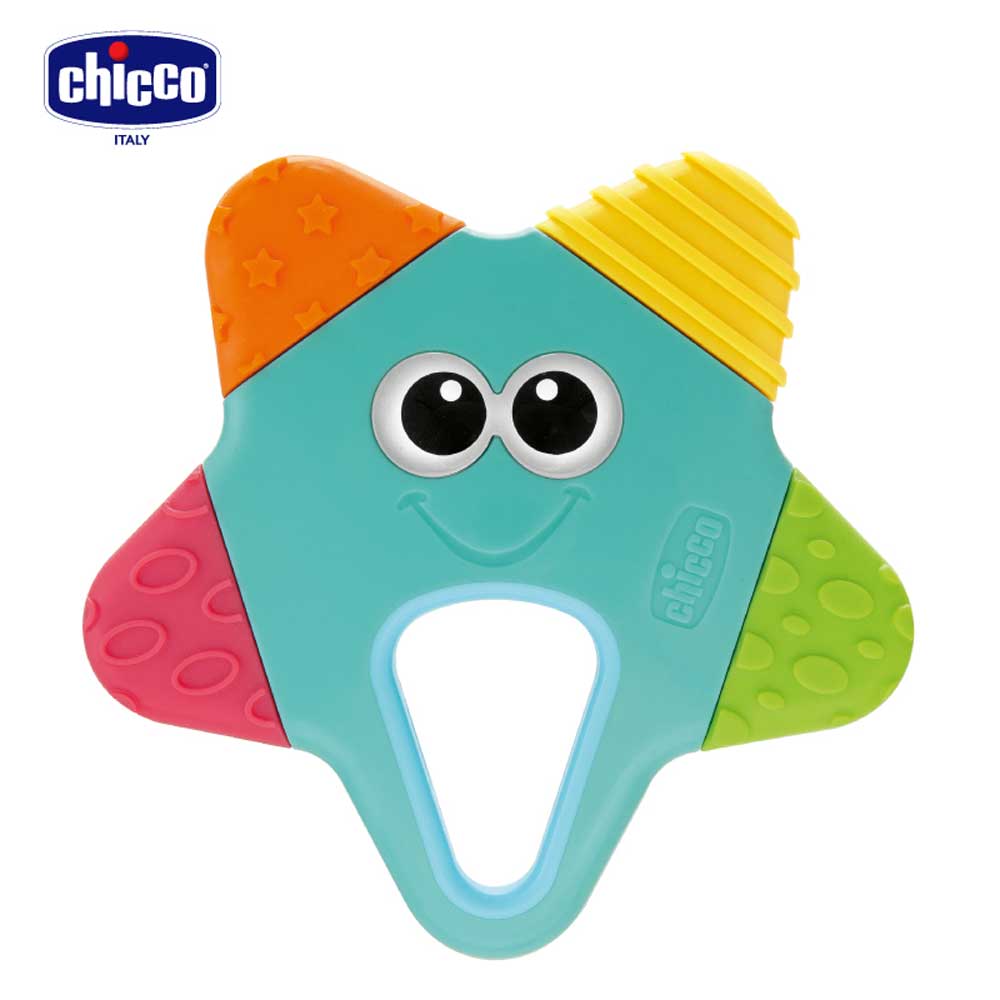 chicco-海洋星星固齒玩具