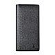 LV M30501經典TAIGA皮革系列LV壓紋LOGO小牛皮BRAZZA對折長夾(黑) product thumbnail 1