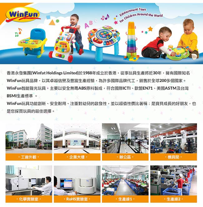 WinFun 多功能音樂學步車