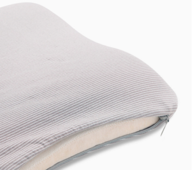 Gennies奇妮專櫃-咖啡紗嬰兒寢具系列組合(1床墊+ 2枕套組)