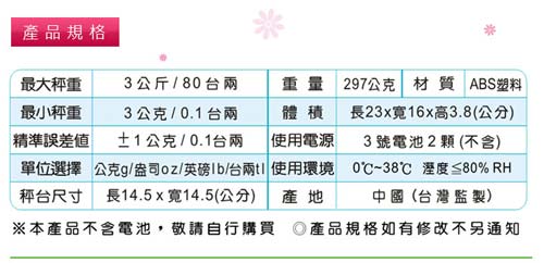 KS-2316 專業級超耐用電子秤 2015最新款設計