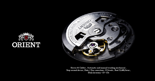ORIENT 東方錶 SPORT系列 100M潛水機械錶-咖啡色/40mm
