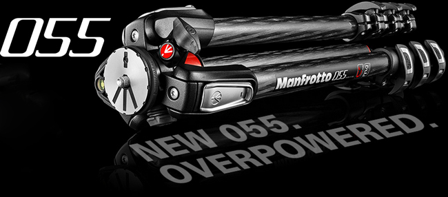 Manfrotto MT055CXPRO4 新055系列碳纖維四節腳架