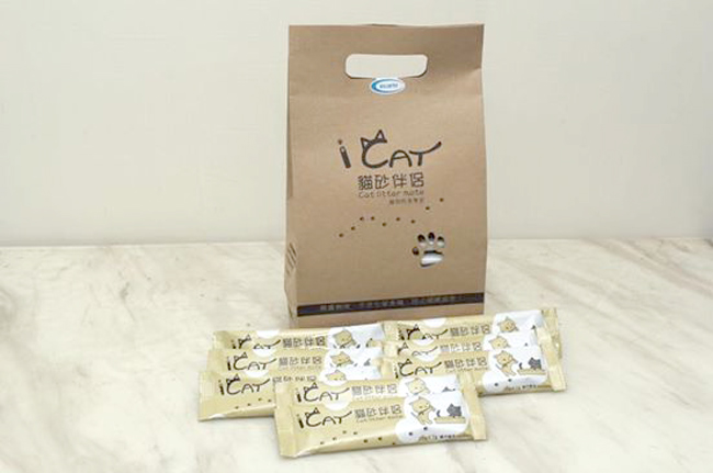 iCAT 貓砂伴侶 活性碳除臭砂 25g X20包