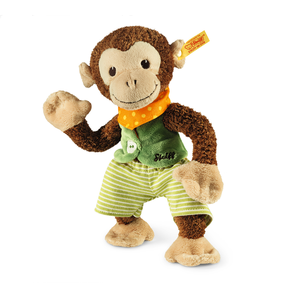 STEIFF德國金耳釦泰迪熊 - Jocco Monkey 猴子 (嬰幼兒玩偶)