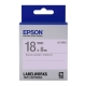 EPSON C53S655413 LK-5UAS淡彩系列淡紫底灰字標籤帶(寬度18mm) product thumbnail 1