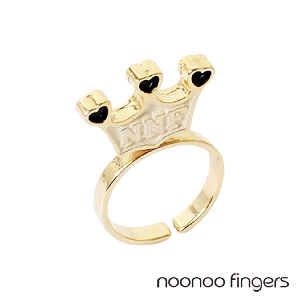 Noonoo Fingers Standing Crown Ring 直立皇冠 戒指