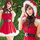 天使霓裳 童話女孩 木屋渡假聖誕派對 可愛耶誕服 角色服(紅F) product thumbnail 1