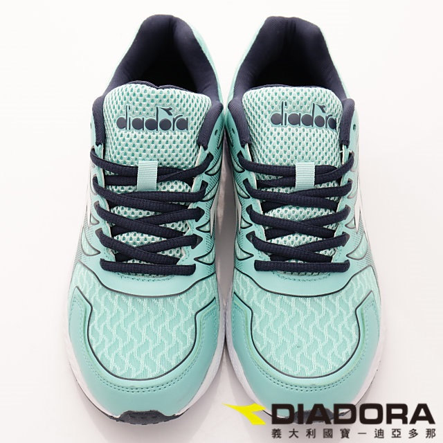 DIADORA-專業彈力跑鞋款-RSI005綠(女段)